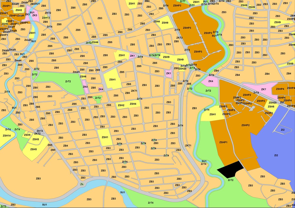 Municipal Zoning Map Image