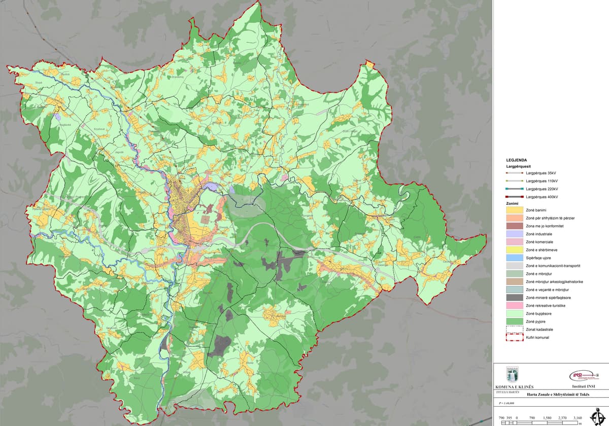 The Cartographic part of the Zonal Map Image